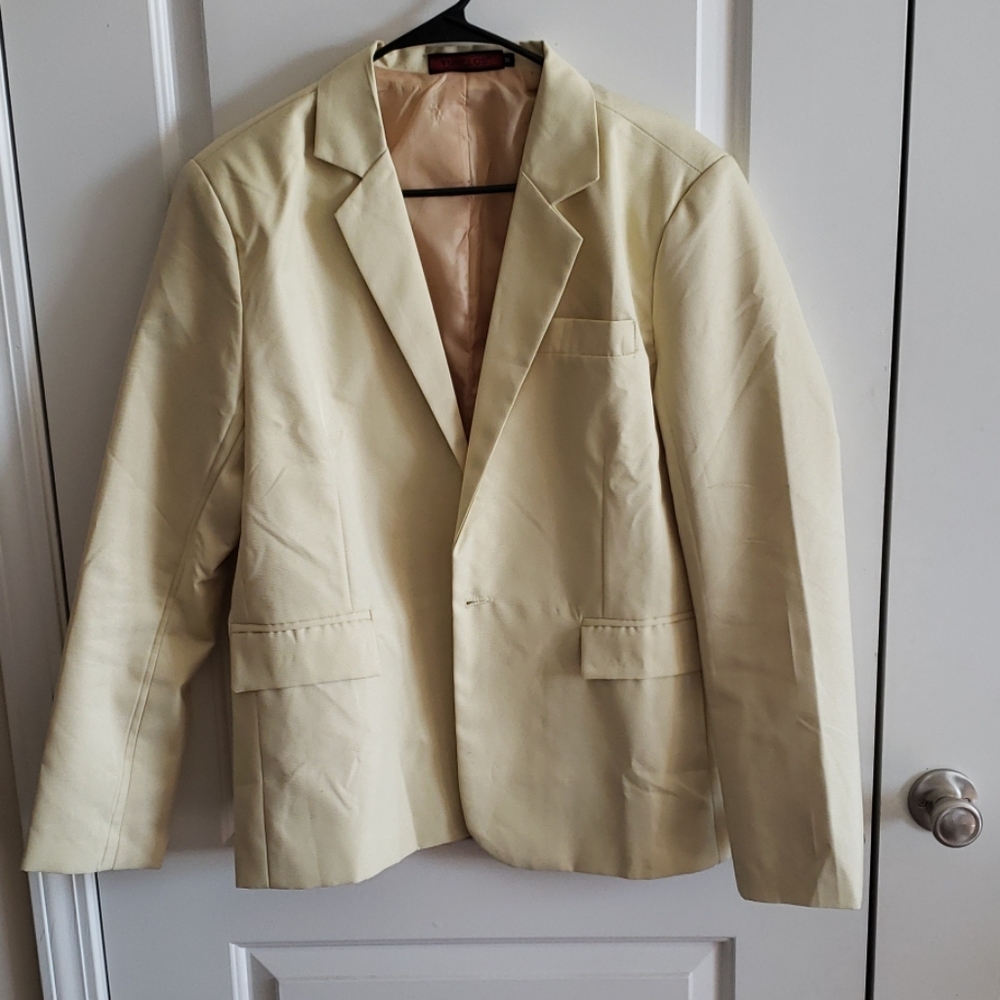 Khaki colored blazer